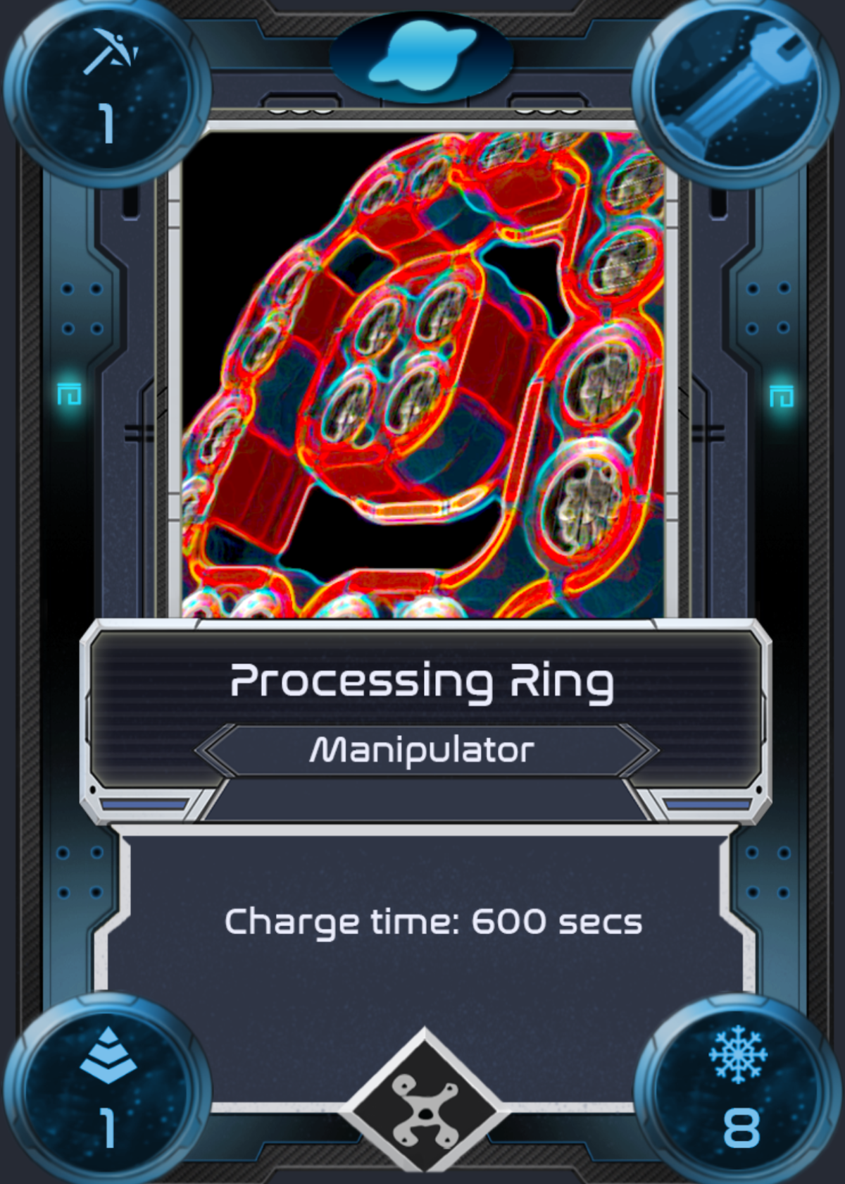 alien world processing ring