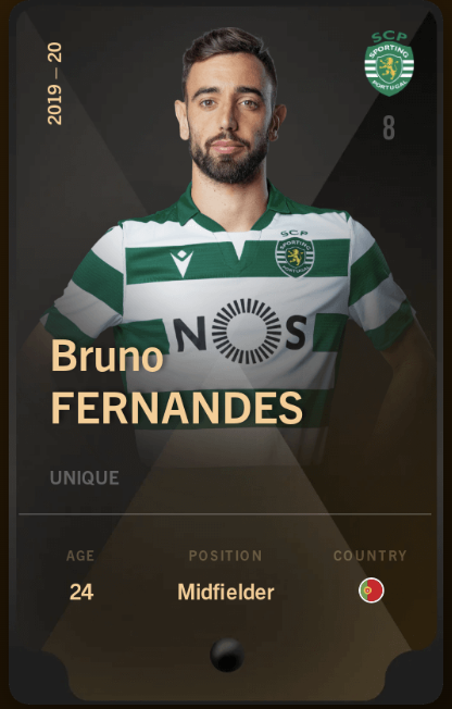 Bruno Fernandes card sorare
