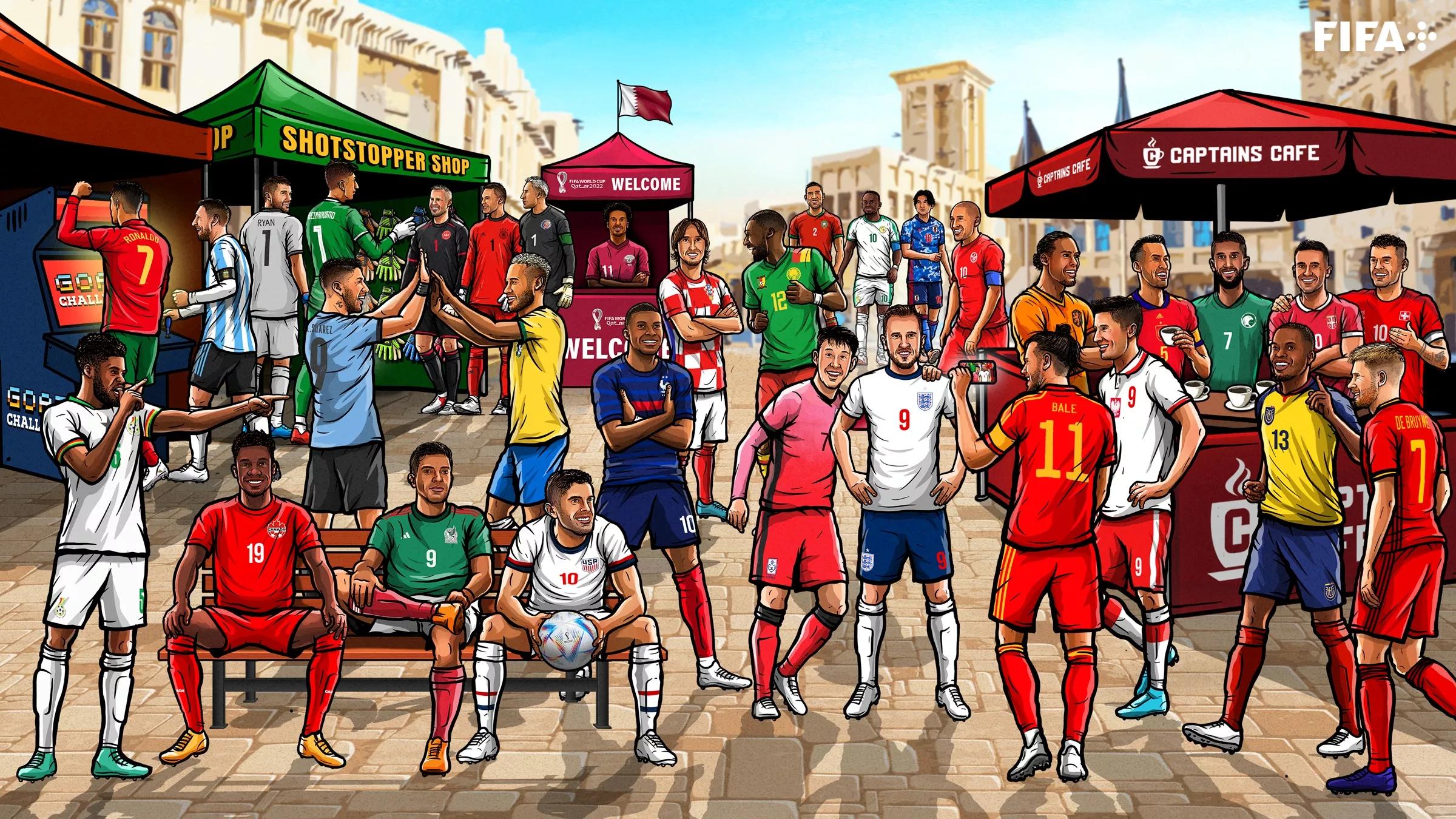 Qatar 2022: Groups, fixtures, stadiums, squads, tickets and more